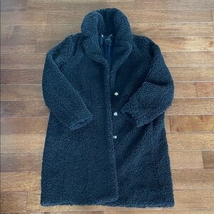 J. Crew Black Teddy Jacket